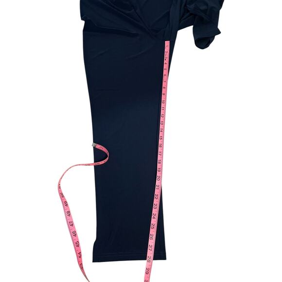Sympli Stretch Jersey Straight Leg Pull On Pants Navy Blue Sz 10 Casual Travel - Picture 8 of 11